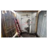 10 X 16 WALK IN COOLER W/ COMPONENTS