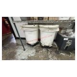 (2) LARGE INGREDIENT BINS ON CASTERS