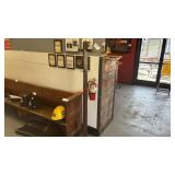 WOODEN COAT RACK - OLD