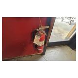 RED FIRE EXTINGUISHER - 2025