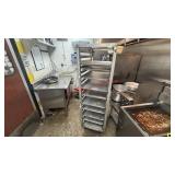 SHEET PAN RACK W/ PANS - HEAVY DUTY
