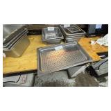 FULL X 1' PERFORATED PANS - SOME NEW