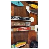 (3) TAP HANDLES - TIDELAND, PALMETTO, ROCK