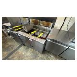 HOT !!  PITCO 90# 'SOLSTACE' FRYER - NAT GAS