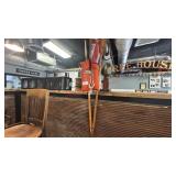 LOT - NAUTICAL DECOR - FLOAT, (2) OARS