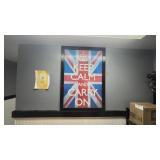 ART - 'KEEP CALM & CARRY ON'