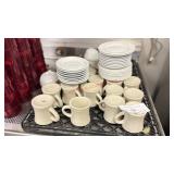 LARGE LOT - CUPS, PLATES, BOWLS