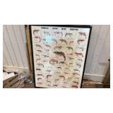 FRAMED PRINT - SHRIMP