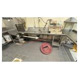 RIGHT SIDE SOILED DISH TABLE / SPRAYER