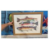 UNIQUE - TROUT PRINT