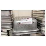 (2) 1/2 X 4' PERFORATED PANS