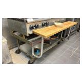 HEAVY DUTY S/S EQUIPMENT STAND W/ SHELF