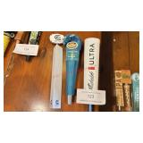 (3) DRAFT BEER TAP HANDLES - ULTRA, ETC