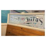 (5) CUSTOM DESIGNED GLASS PANELS