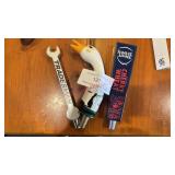 (3) DRAFT BEER TAP HANDLES - goose