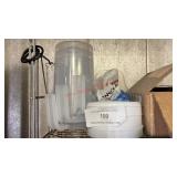 LOT - PLASTIC PITCHERS W/ LIDS