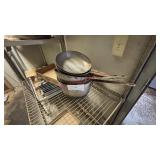 LOT - SAUCE POTS, SAUTE PANS.