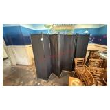 METAL FRAME, CLOTH CURTAIN - 8 SECTIONS