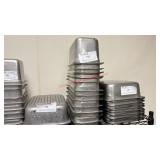 (6) 1/3 X 6' S/S HOTEL PANS