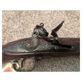 'BROWN BESS' MUSKET W/ BAYONET & FLINT