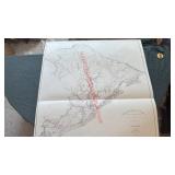 MODERN PRINT - 1820 MAP OF CHARLESTON DISTRICT
