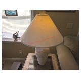 DOLPHIN LAMP - 36'  W/ 25' SHADE