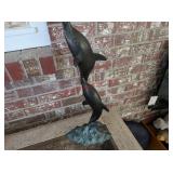SCULPTURE - DOLPHINS - 9' X 21'