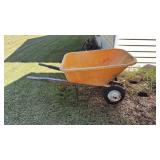PLASTIC DUAL-WHEEL BARROW
