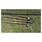 LOT - (4) BAIT CASTING FISHING RODS