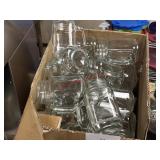 LOT - 'MASON JAR' GLASSES - LIKE NEW