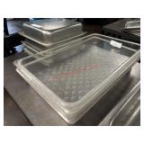 LOT - FULL X 2' PERFORATED PLASTIC PANS