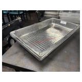 LOT - FULL X 2' S/S PERFORATED PANS