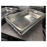 LOT - FULL X 2' S/S HOTEL PANS