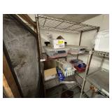 WIRE SHELF W/ ALL CONTENTS - FAIR