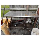 S/S TABLE  - POOR -
