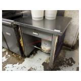 S/S COUNTER / CART W/ DRAWER