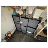 ORGANIZER W/ TUBS & CONTENTS