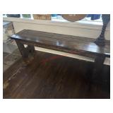 60' WOODEN BENCH - CUSTOM