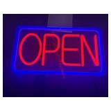 'OPEN' SIGN - WORKING