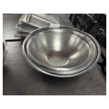 LOT - ASSORTED S/S MIXXING BOWLS