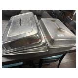 LOT - S/S CHAFING LIDS
