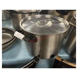 16  QT S/S STOCK POT W/ LID - NICE