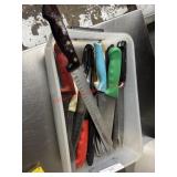LARGE LOT - ASSORTED KITCHEN KNIVES