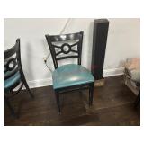 (4) WOODEN DINING CHAIRS - SOLID