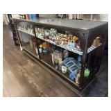ANTIQUE! WOOD & GLASS SALES COUNTER