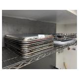 LOT - 1/2 SHEET PANS & MUFFIN PANS