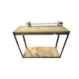 Industrial Packing Workbench w/ Roll Dispenser