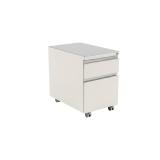 File Cabinet, Steel 2 Draw - Tan