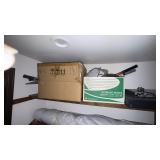 Hallway Contents: Boxes of Misc Sports Equipment