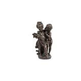 Bronze Replica Sculpture "Secrets" by Auguste More